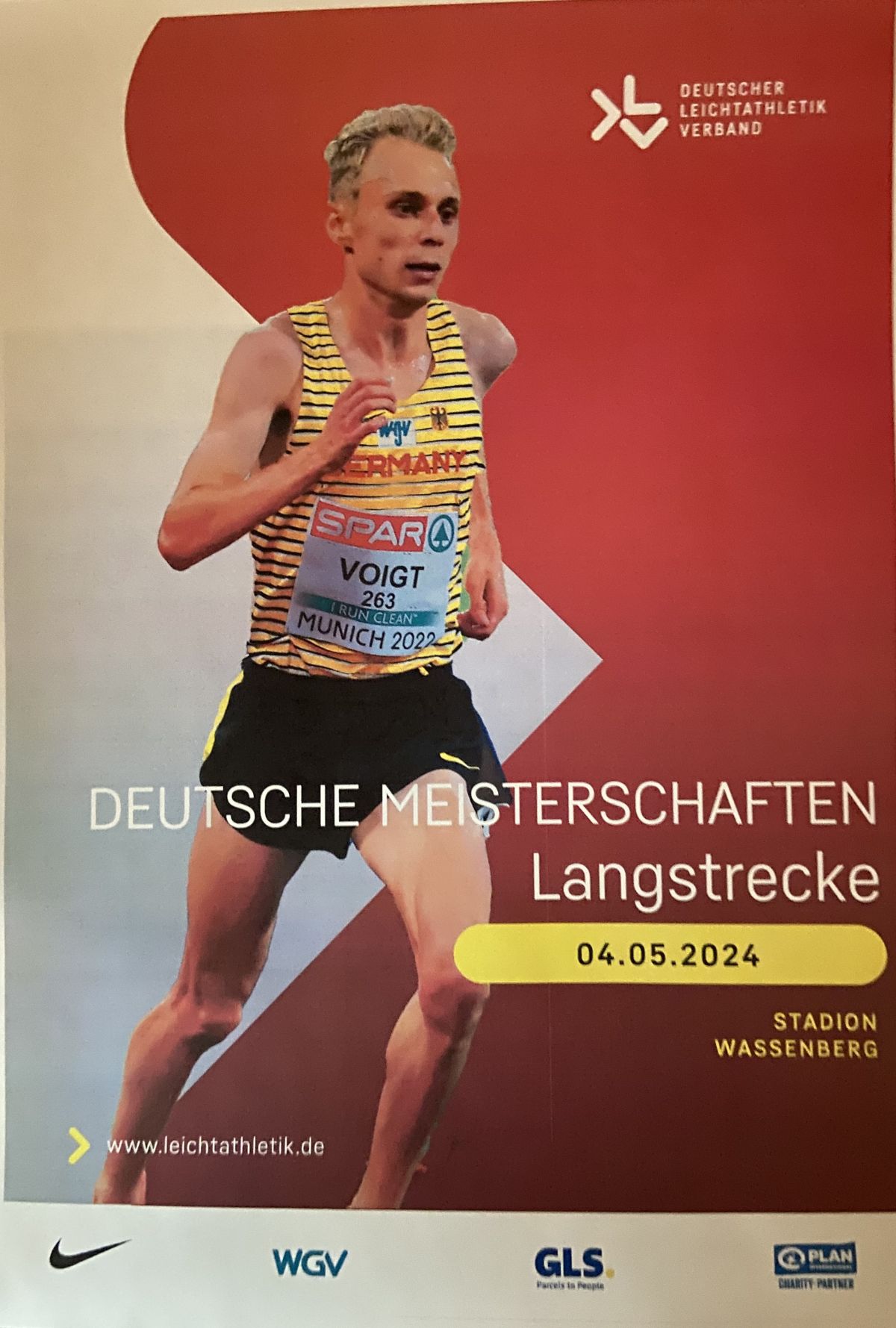 Vorschau auf die Deutschen Langstrecken-Meisterschaften in Wassenberg am 04. Mai 2024