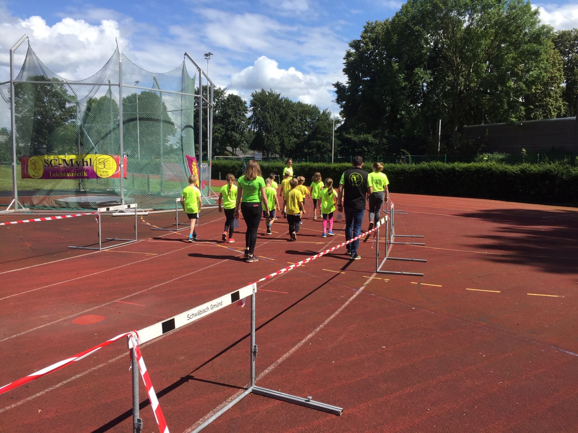 1. Kinder- und Jugendwettkampf des SC Myhl Leichtathletik in Heinsberg
