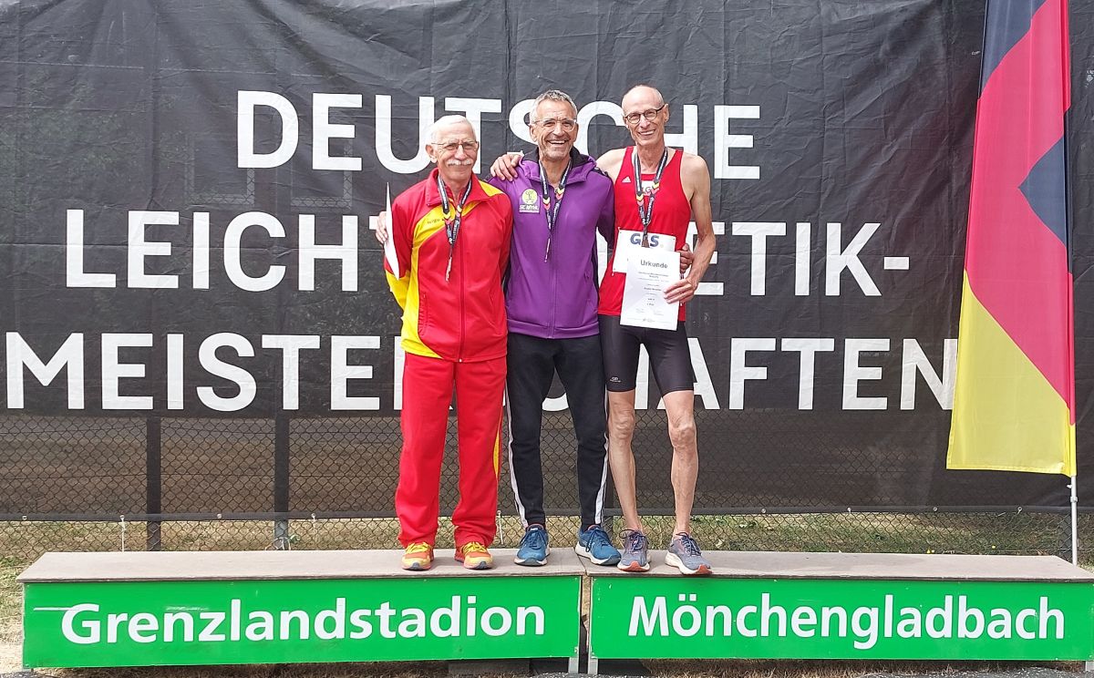 Deutsche Leichtathletik-Meisterschaften der Masters in Mönchengladbach Tag 3