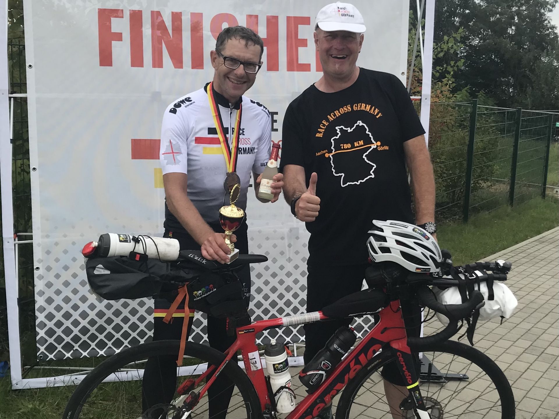 Bert Vohn von Aachen nach Görlitz mit dem Rennrad